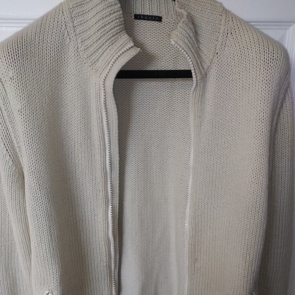 Theory Mens Zip Cardigan NWOT - Picture 9 of 10